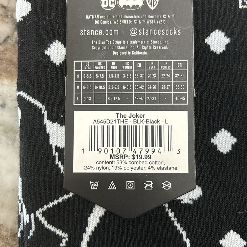 STANCE SOCKS JOKER - Picture 3 of 3